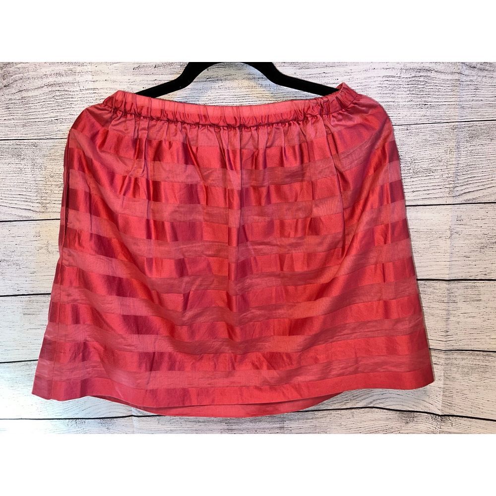 Salmon, striped Gap Skirt Size Small‎